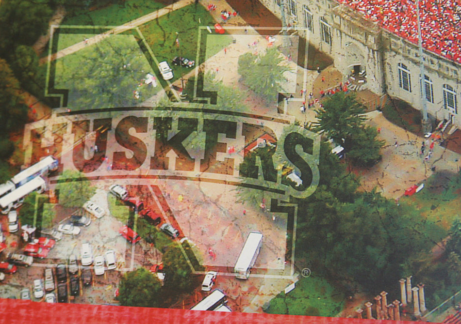 University of Nebraska Stadium Print