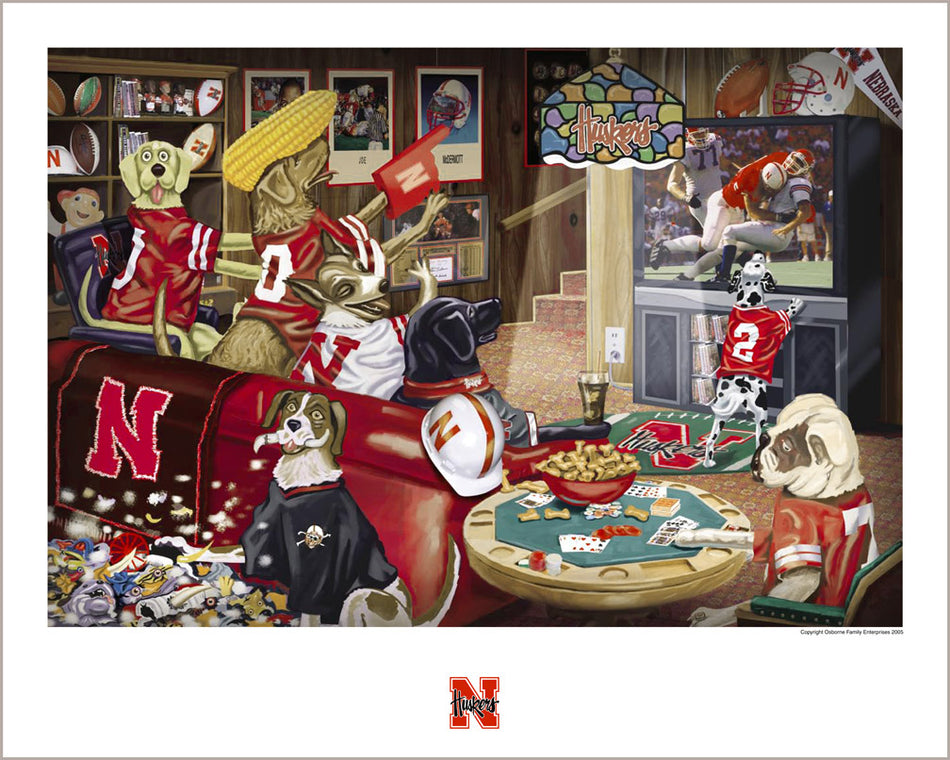 Husker Dogs Poster