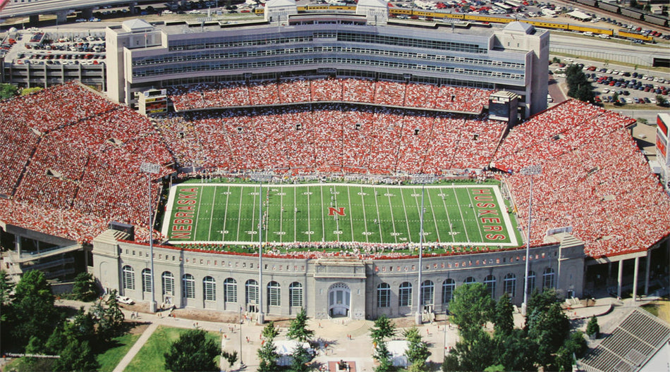 Stadium View Poster