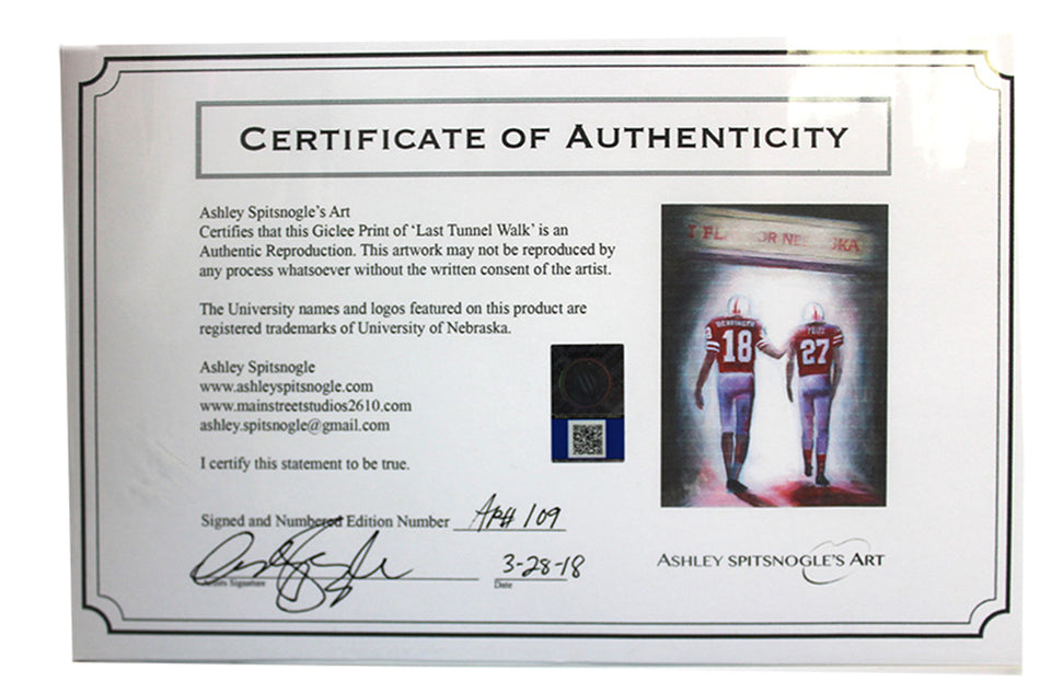 Berringer N Foltz Last Tunnel Walk Giclee Print