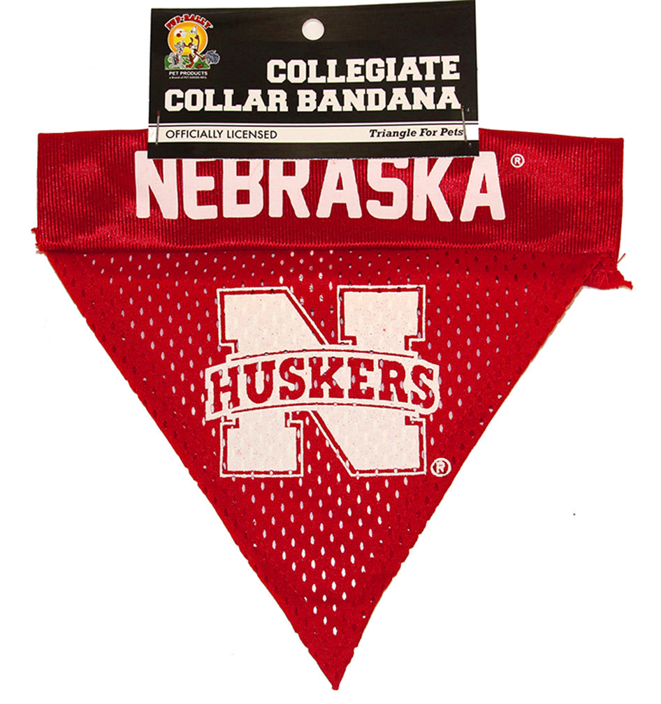 RD MESH COLLAR BANDANA  Nebraska Mesh Pet Collar Bandana
