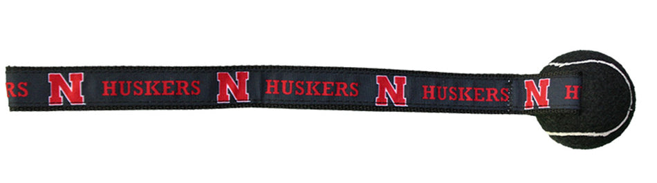 All Star Doggy Nebraska Tennis Ball Toy
