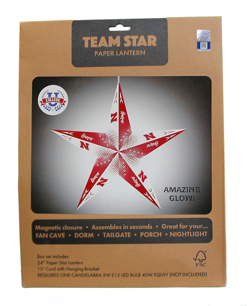 Nebraska Paper Star Lantern