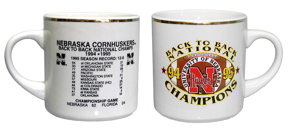 '94 '95 Back to Back Champs Commemorative Mug