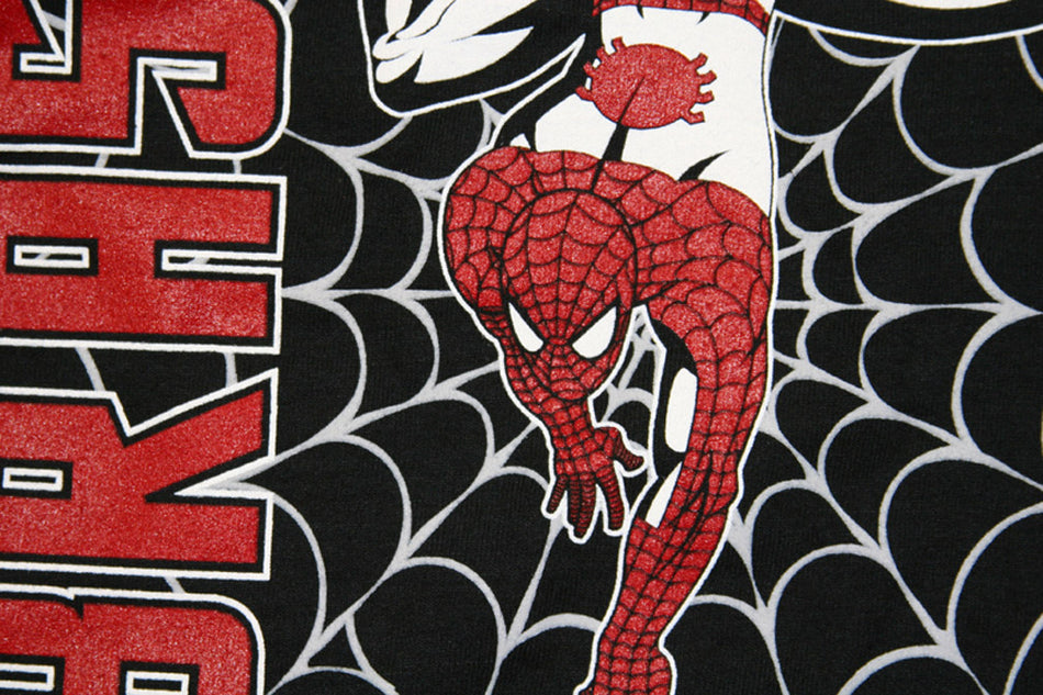 Black Nebraska Youth Spider-Man T-Shirt