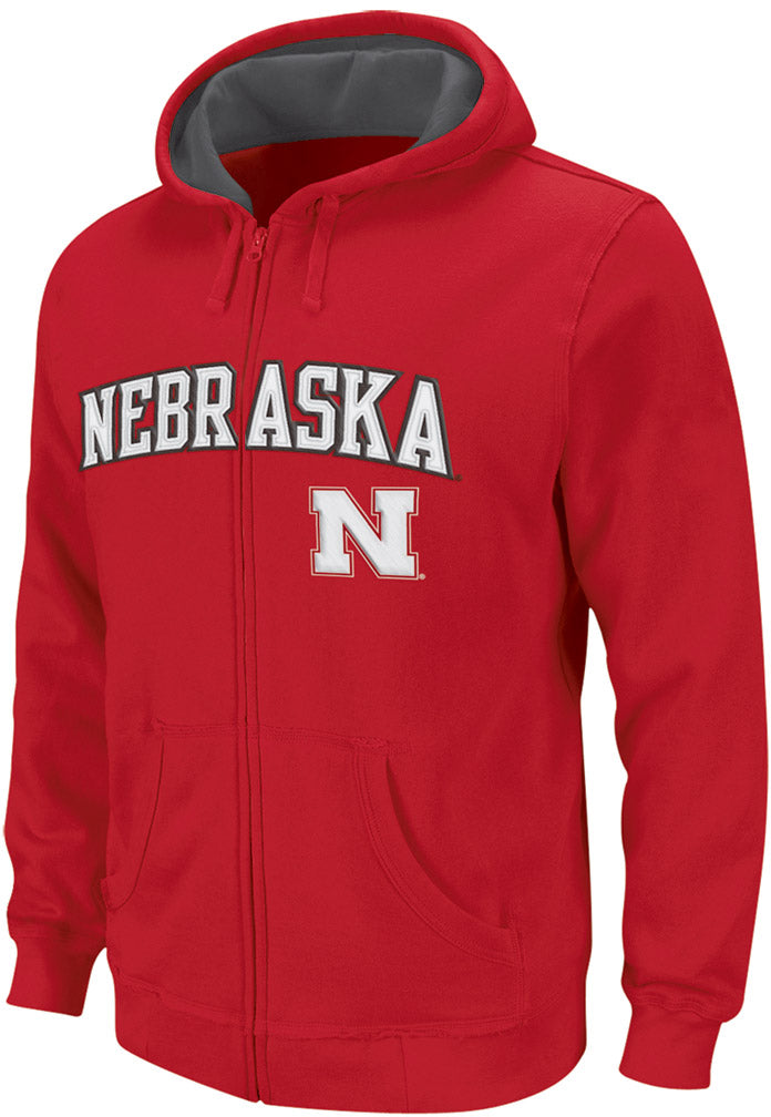 Youth Red Game Day Full Zip Hood