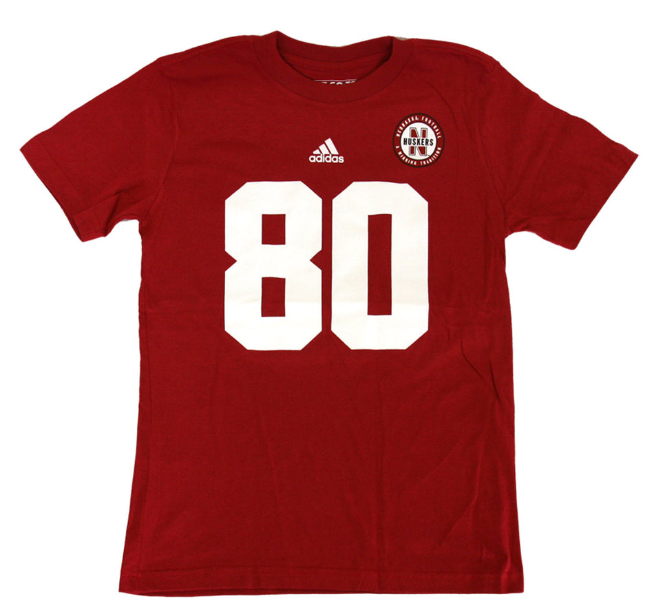 Adidas Youth Husker Jersey Tee