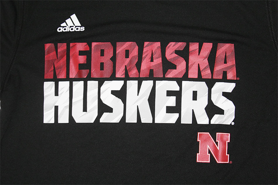 Adidas Nebraska Huskers Sideline Shock Energy Tee