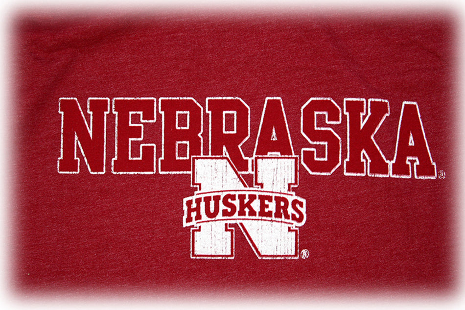 Youth N Huskers Raglan Long Sleeve