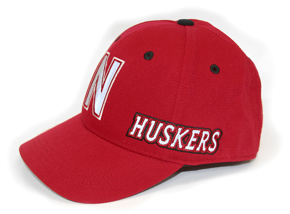 Nebraska N Husker Shineon Rookie Youth Cap
