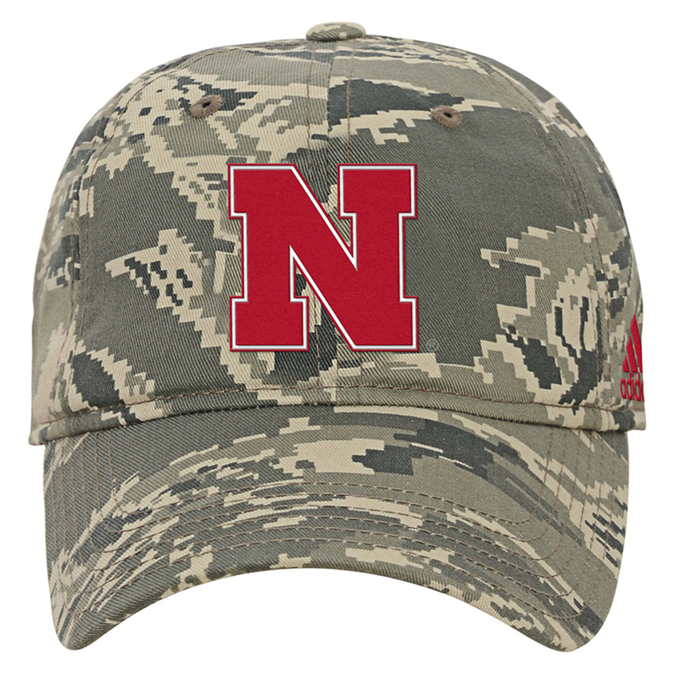 Adidas Youth Nebraska Digital Camo Slouch