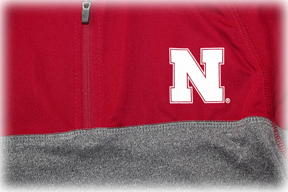Nebraska Youth Quarter Zip Jacket
