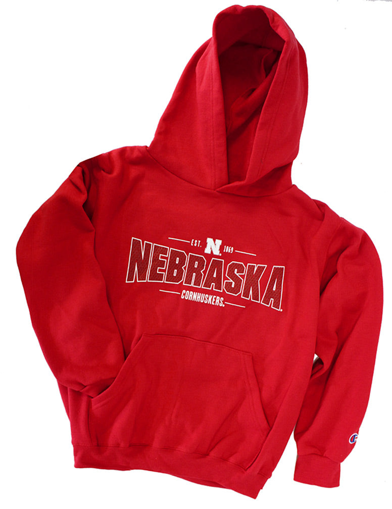 Youth Champ Cornhuskers Hoodie