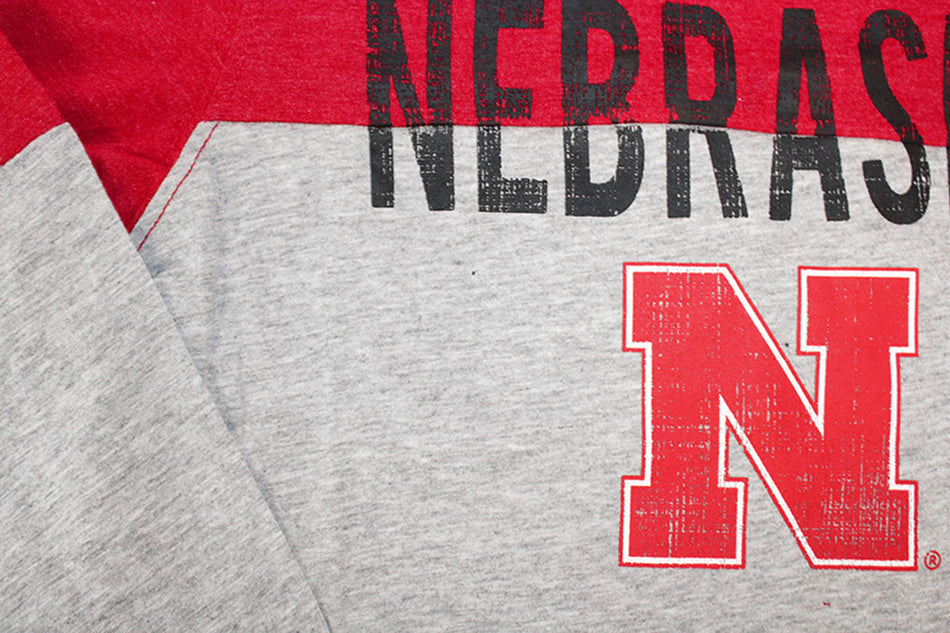 Youth Gals Nebraska Baton Tee