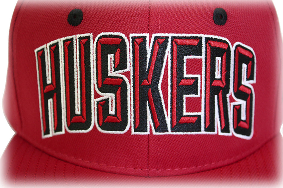 Nebraska Youth Villian Flat Brim Zep Hat