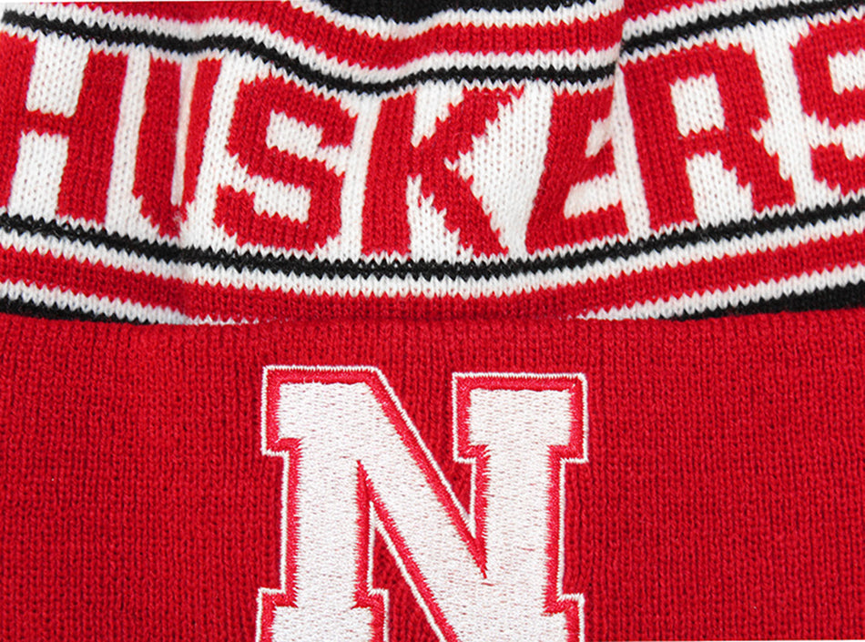 Adidas Kids Nebraska N Cuffed Knit Pom