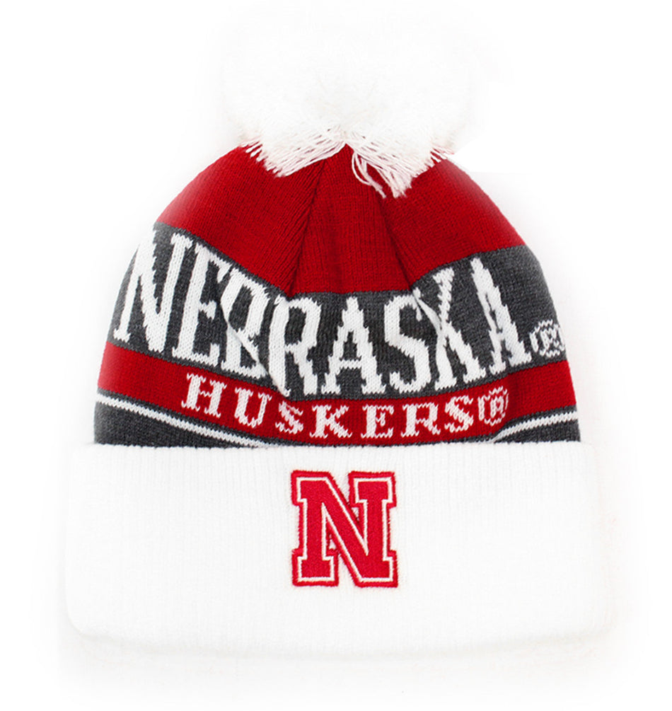 Red Cuff Wordmark Knit Pom Adi