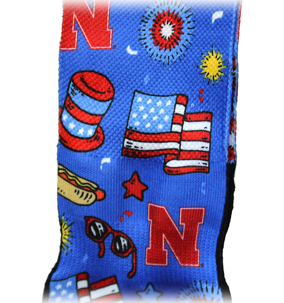 4th of July Youth Husker Rockem Socks