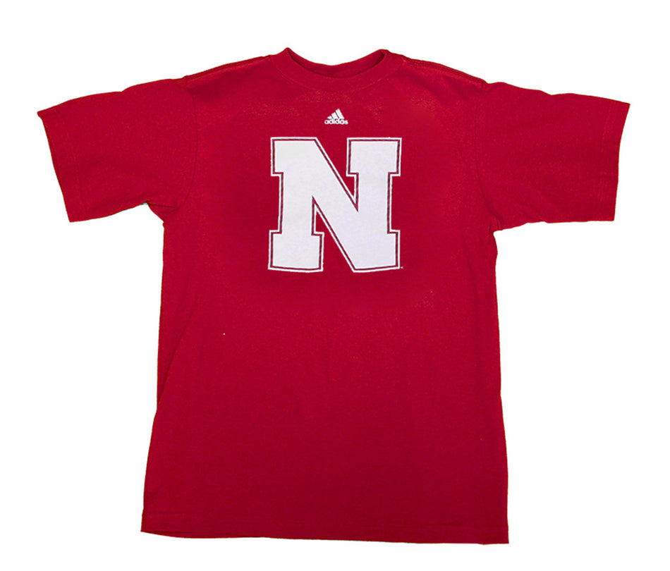 Adidas Youth Nebraska N GoTo Tee