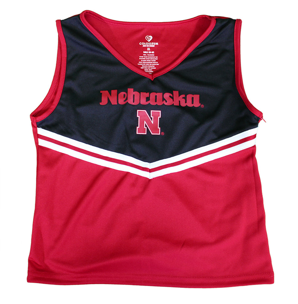 Nebraska Youth Girls Pom Pom Cheer Set