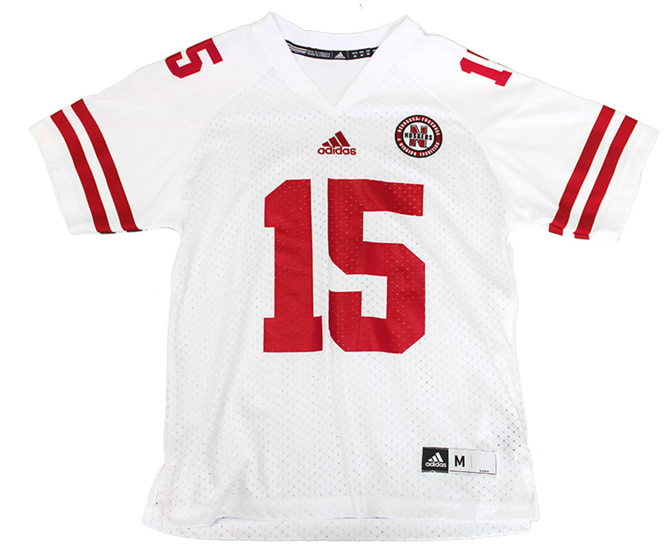 Youth Adidas Huskers 15 Away Game Jersey