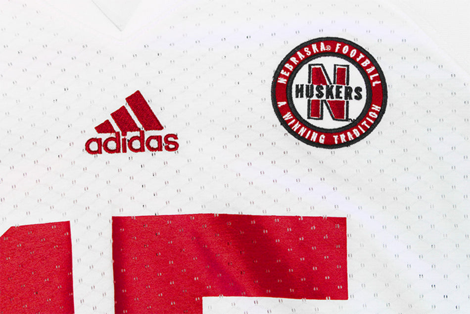 Youth Adidas Huskers 15 Away Game Jersey