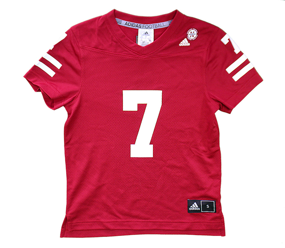 Adidas Youth Nebraska Frost Home Jersey