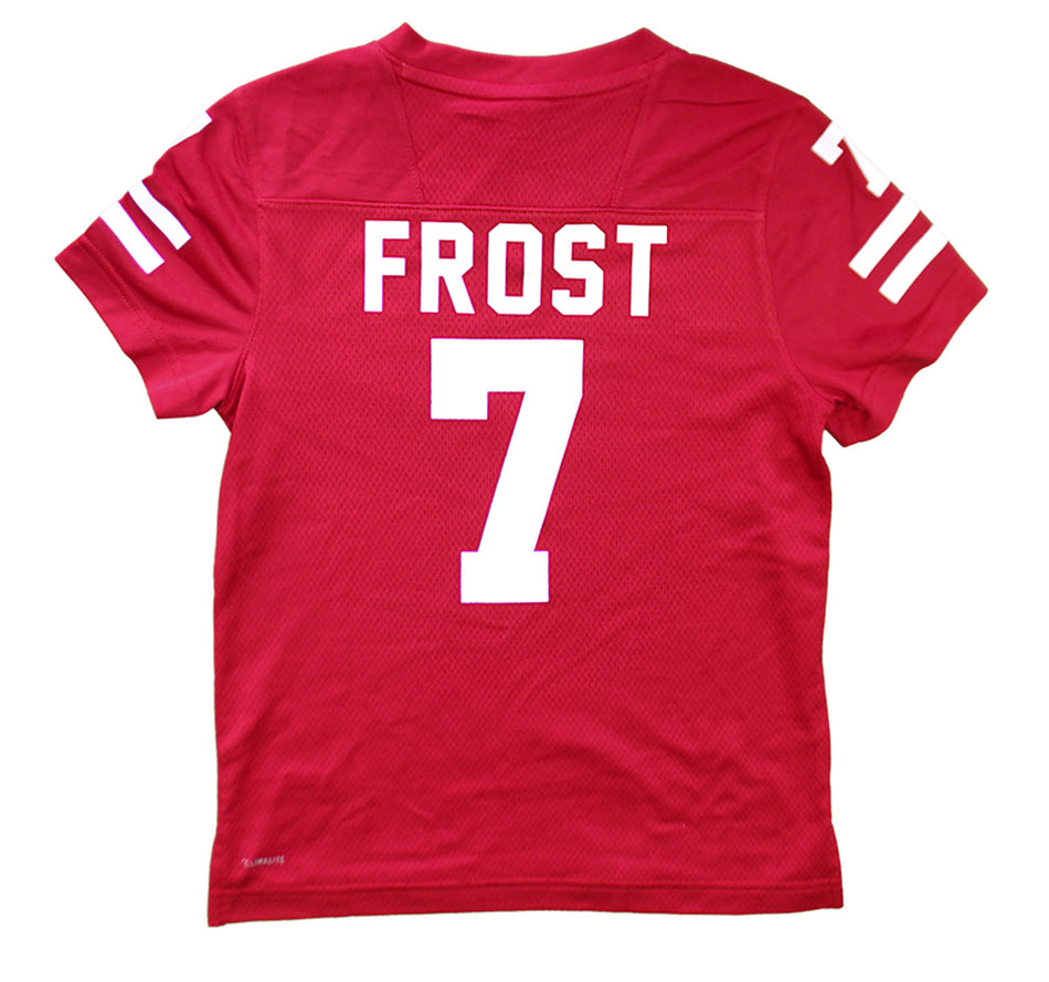 Adidas Youth Nebraska Frost Home Jersey