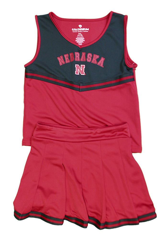 Youth Girls Nebraska Cheer Set