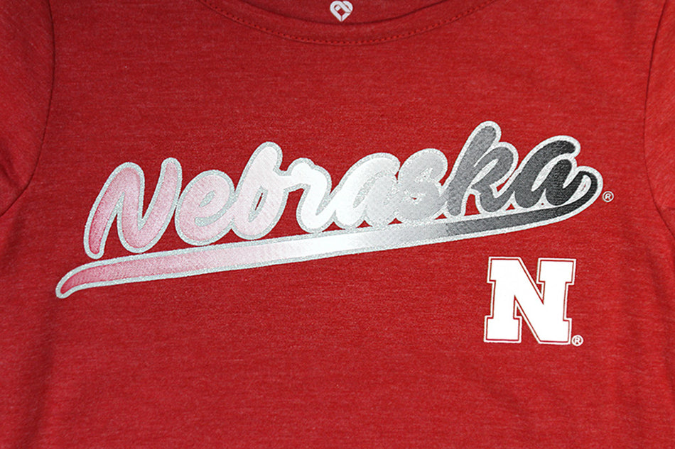 Youth Girls Nebraska Kiki Fringe Tee