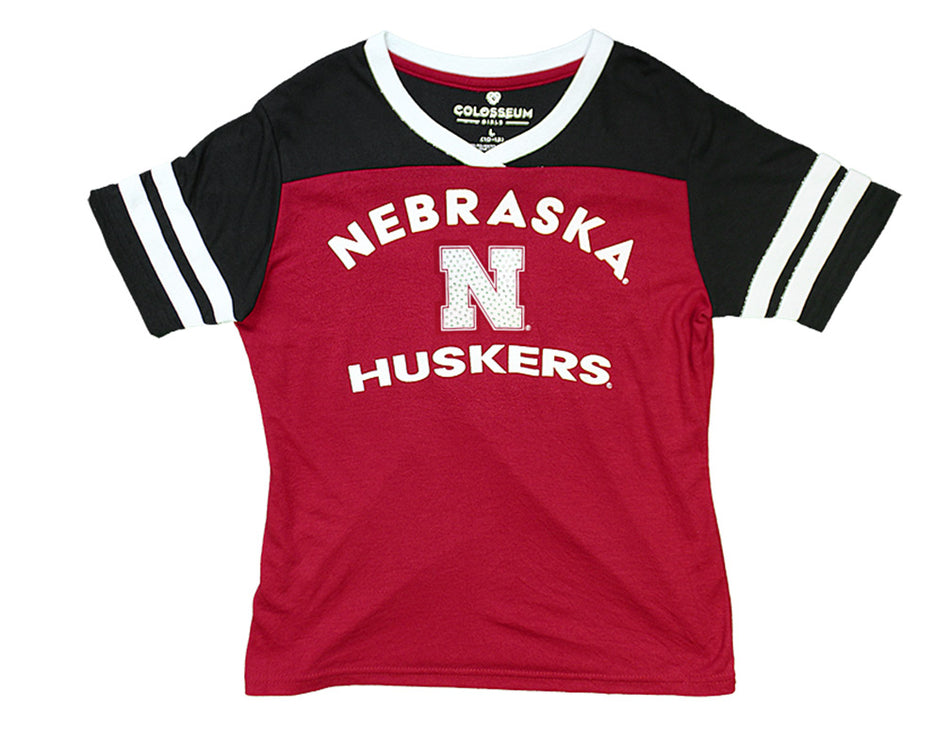 Youth Girls Nebraska Faboo Tee