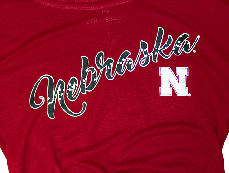 Youth Girls Nebraska Ballerina Tee