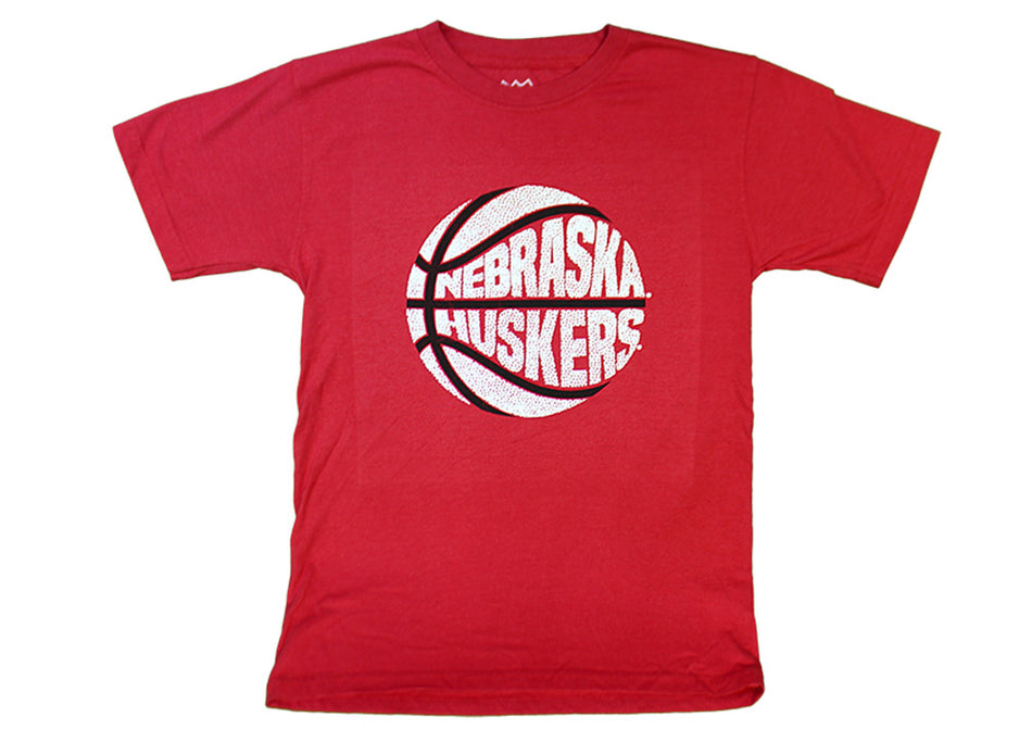 Youth Nebraska Huskers Basketball Tee