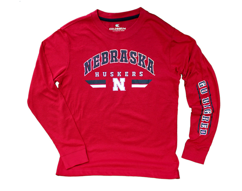 Youth Go Big Red Reef Blower Tee
