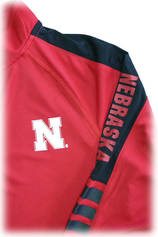 Youth Nebraska Rockzilla LS 1/4 Zip