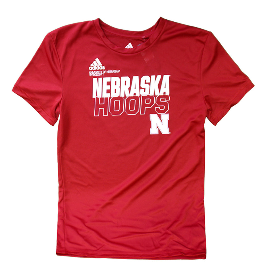 Adidas Youth Nebrasketball On Court Tee