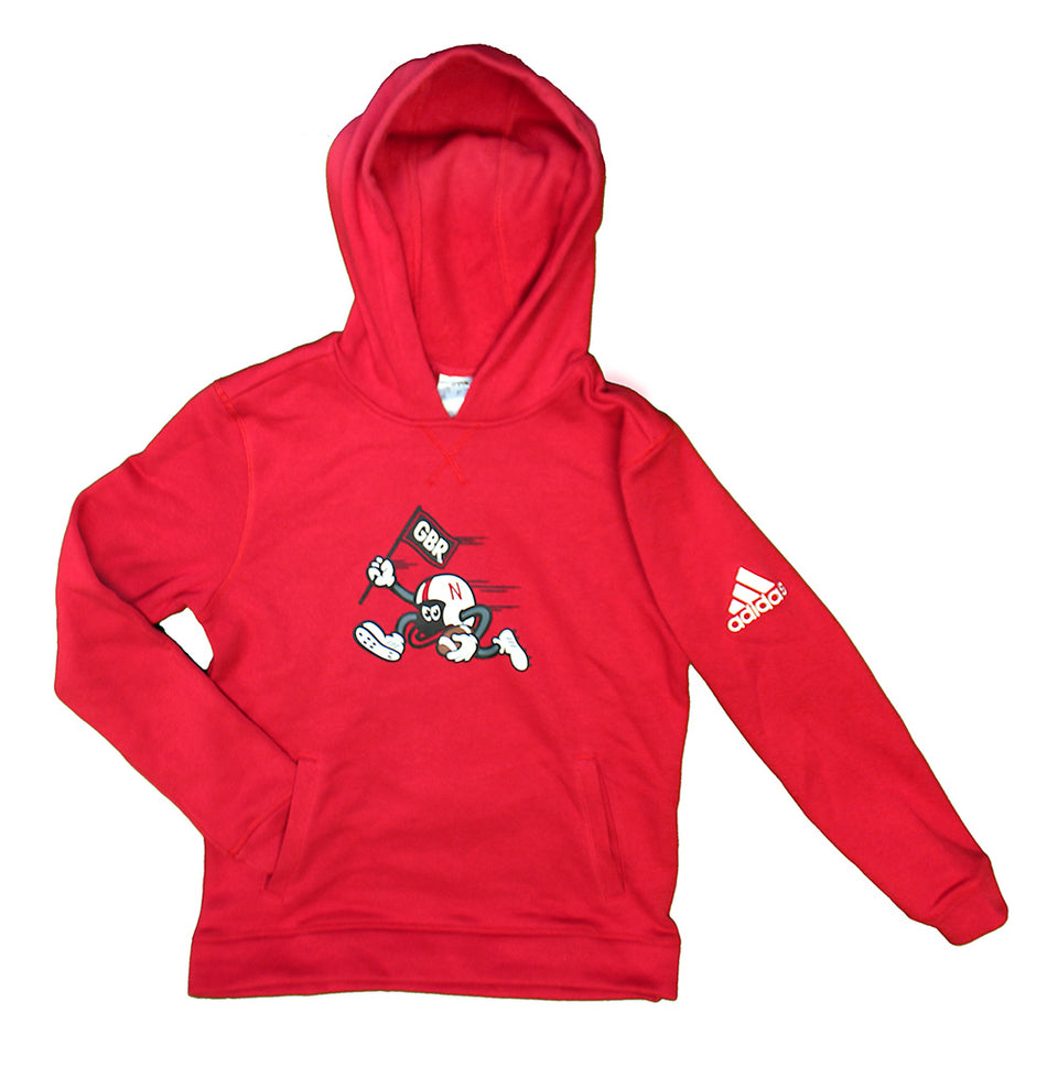 Adidas Youth GBR Running Man Fleece Hoodie