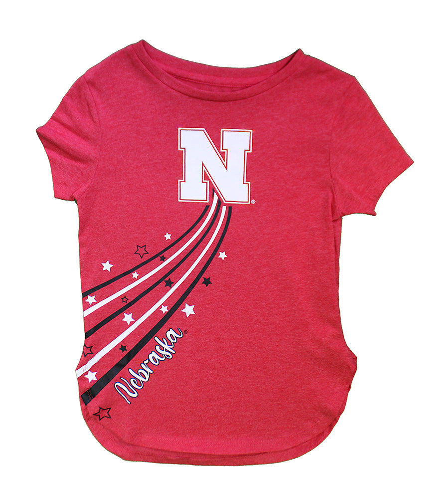 Youth Girls Nebraska Comet Tee