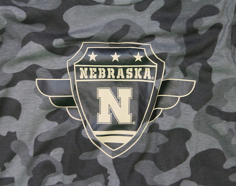 Youth Camo Huskers OHT Claymore Tee