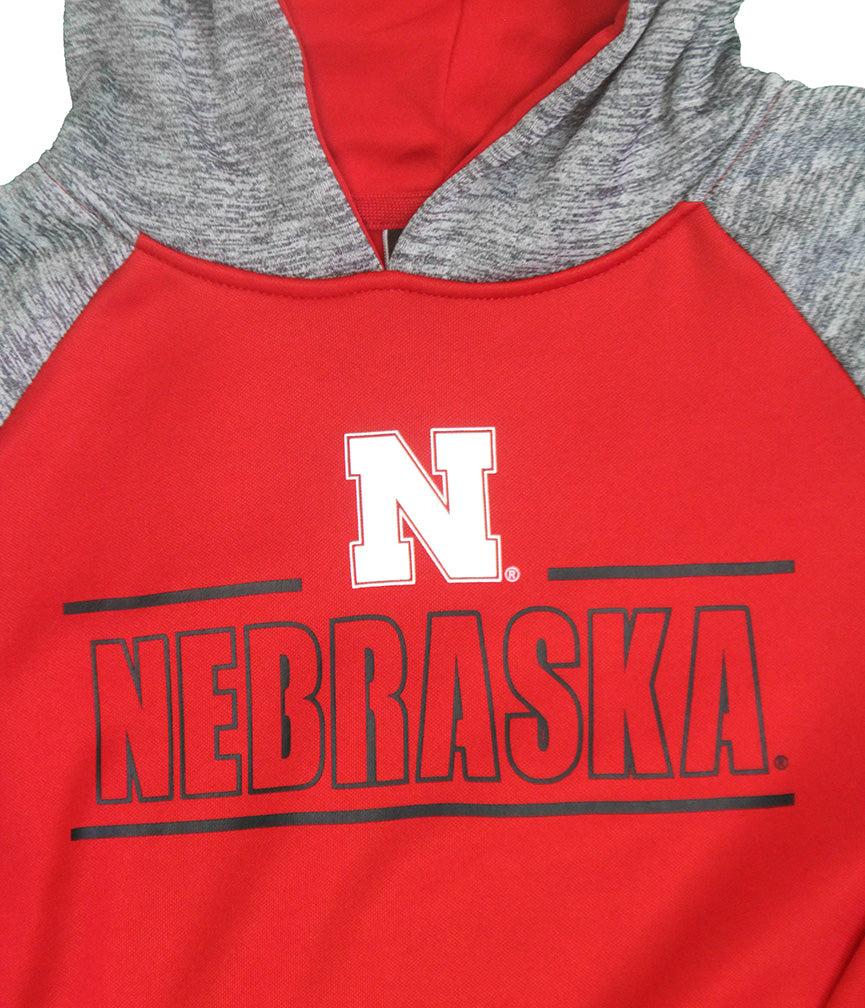 Youth Boys Nebraska Play N Hard Hoodie