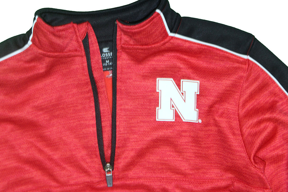 Youth Boys Nebraska Huskers Colosseum Quarter Zip