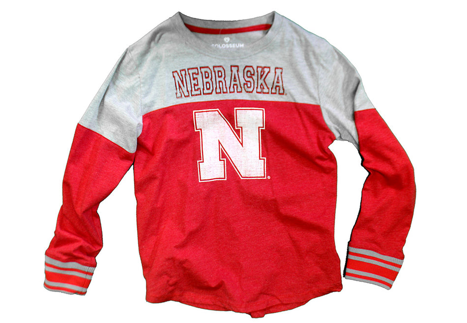 Youth Girls Nebraska Play The Song LS Tee