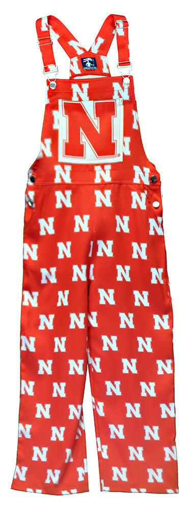 Youth Nebraska All N's Gameday Bib Overalls
