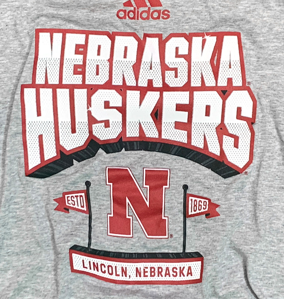 Adidas 2024 Youth Nebraska Huskers Proud Tee