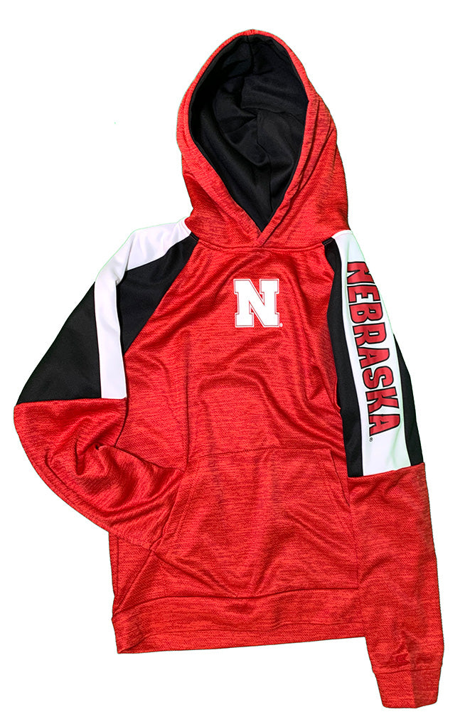 Youth Boys Nebraska Huskers Rylos Pullover Hoodie