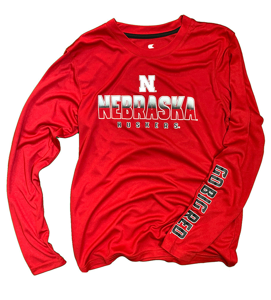 Youth Boys Nebraska Huskers Armada LS Tee