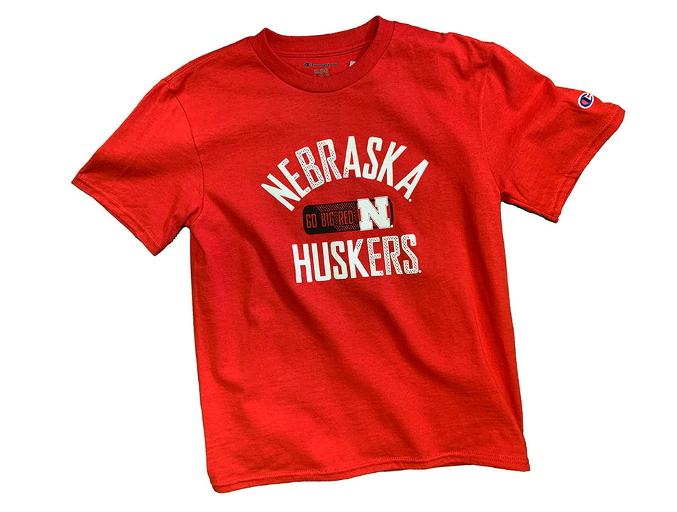 Youth GBR Nebraska Huskers Champion Jersey Tee