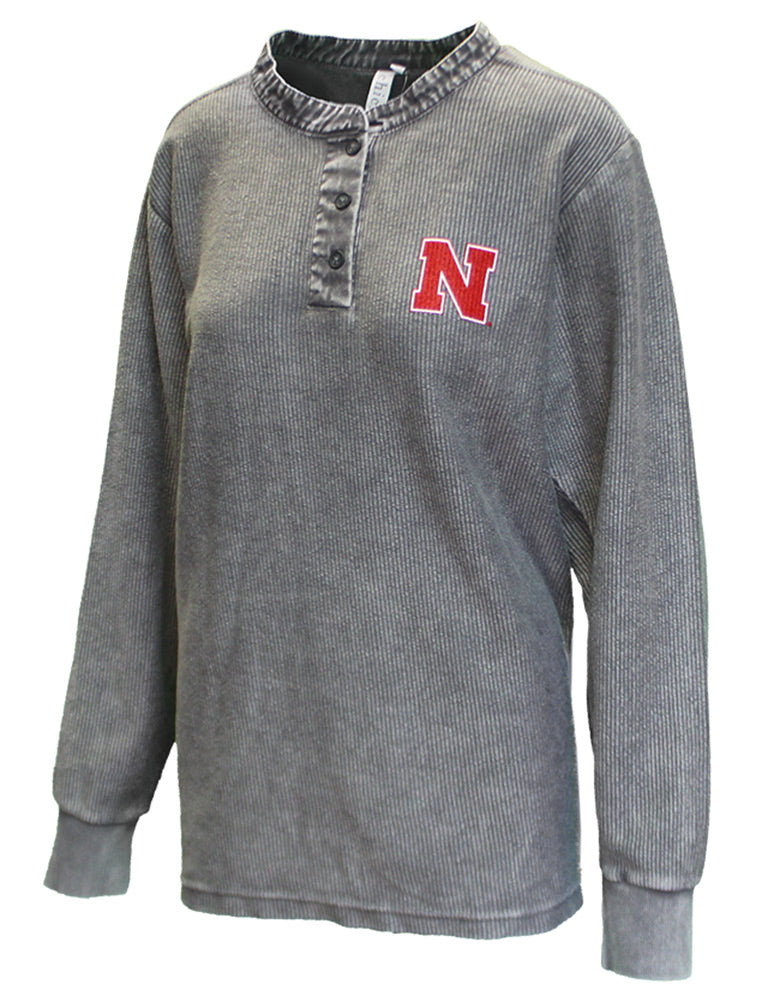 Womens Nebraska Corded Henley