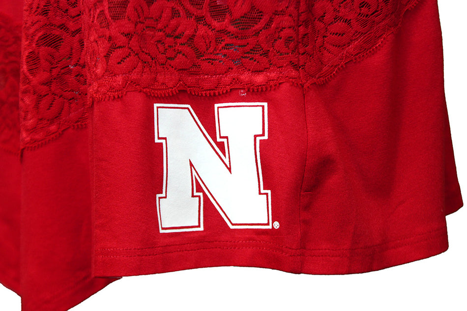 Womens Lace Inset Tank