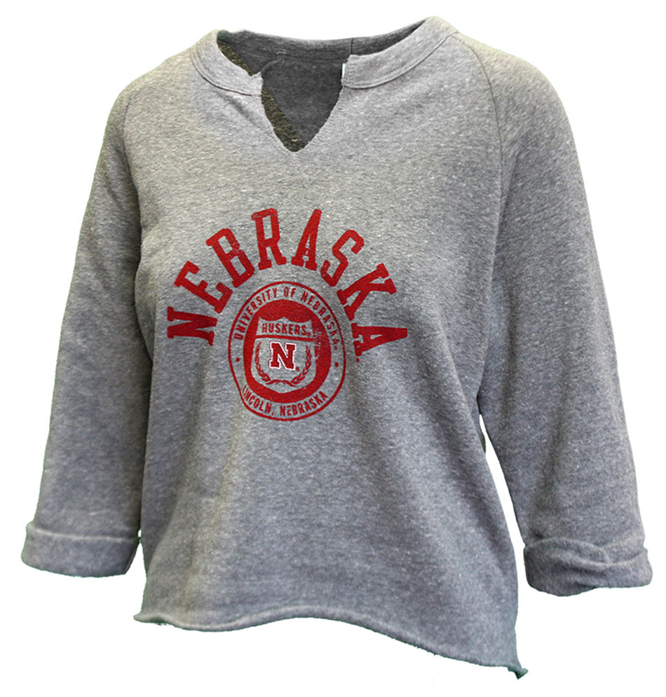 Womens Huskers Champ Remix Sweat